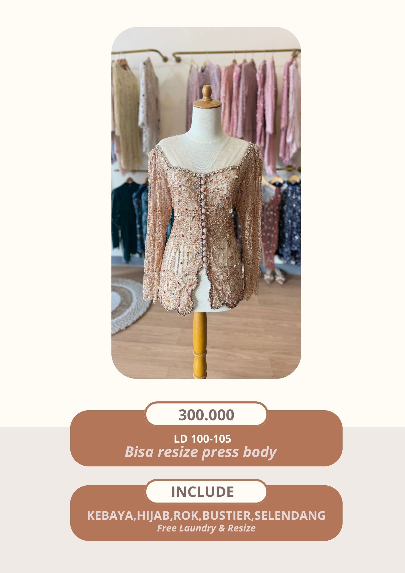 Kebaya Nuna Coksu